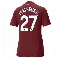 Manchester City Matheus Nunes #27 Tretí Ženy futbalový dres 2024-25 Krátky Rukáv